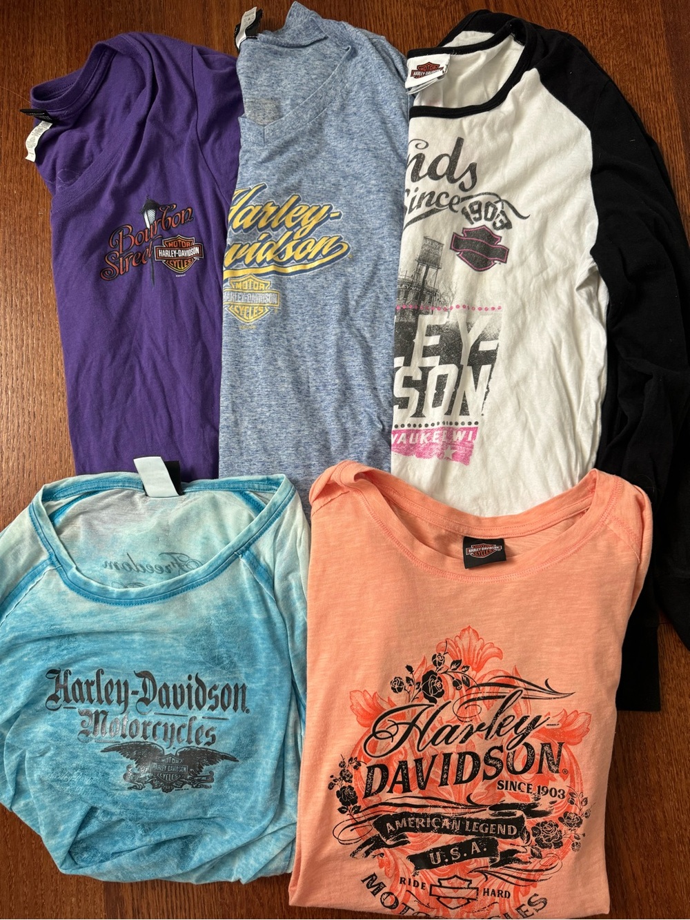 Harley-Davidson Kids' Graphic Tee - Peach